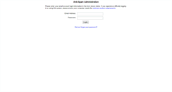 Desktop Screenshot of antispam.graceadvertising.us